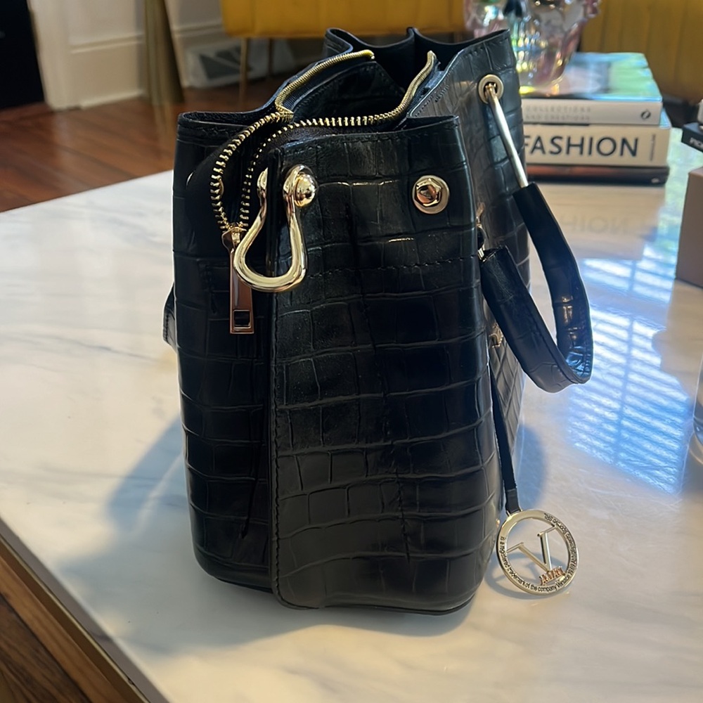 V Italia by Versace black leather bag - Picture 3 of 5